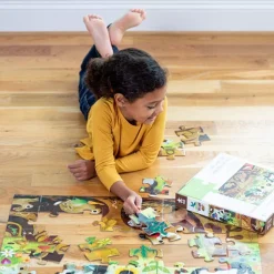 Crocodile Creek Puzzel Boven En Onder Tuin 48St