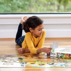 Crocodile Creek Puzzel Boven En Onder Tuin 48St