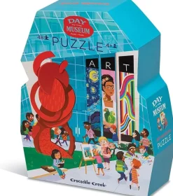 Crocodile Creek Puzzel Dag In Het Art Museum 48St