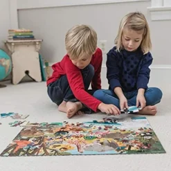 Crocodile Creek Puzzel Dag In Het Dino Museum 48St