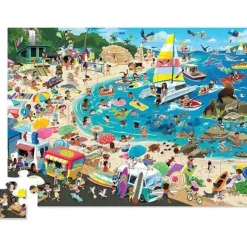 Crocodile Creek Puzzel Dag Op Het Strand 48St