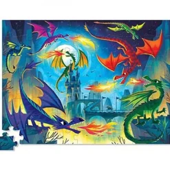 Crocodile Creek Puzzel Dinosaurus 72St