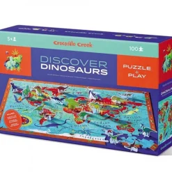 Crocodile Creek Puzzel Discover Dinosaurs 100St