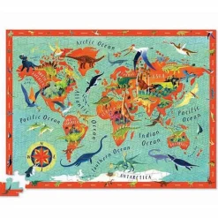 Crocodile Creek Puzzel Discover Dinosaurs 100St