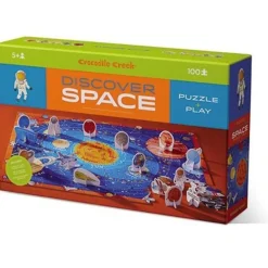 Crocodile Creek Puzzel Discover Space 100St