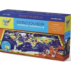 Crocodile Creek Puzzel Discover The World 100St