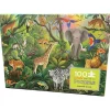 Crocodile Creek Puzzel Jungle Paradise 100 Stukjes