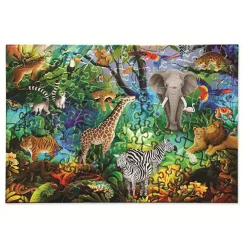 Crocodile Creek Puzzel Jungle Paradise 100 Stukjes