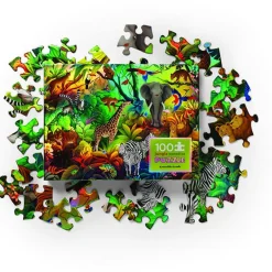 Crocodile Creek Puzzel Jungle Paradise 100 Stukjes