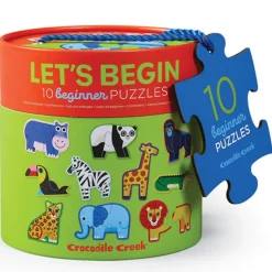 Crocodile Creek Puzzel Jungle 10X 2St