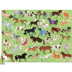 Crocodile Creek Puzzel 36 Paarden 100St