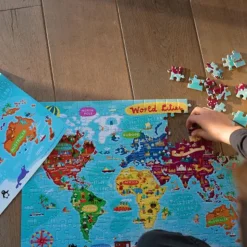 Crocodile Creek Puzzel Steden Van De Wereld 200St