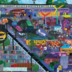 Crocodile Creek Puzzel Transportations Of The World 1000St