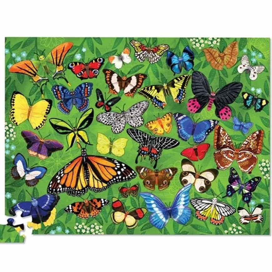 Crocodile Creek Puzzel 36 Vlinders 100St