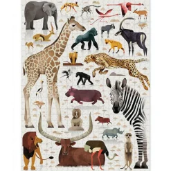 Crocodile Creek Puzzel Wereld Van Afrikaanse Dieren