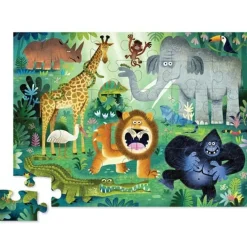 Crocodile Creek Puzzel Wilde Dieren 36St