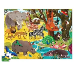 Crocodile Creek Puzzel Wild Safari 72 Stukjes