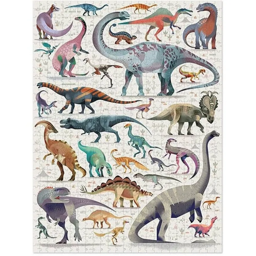 Crocodile Creek Puzzel World Of Dinosaurs 750Stuks