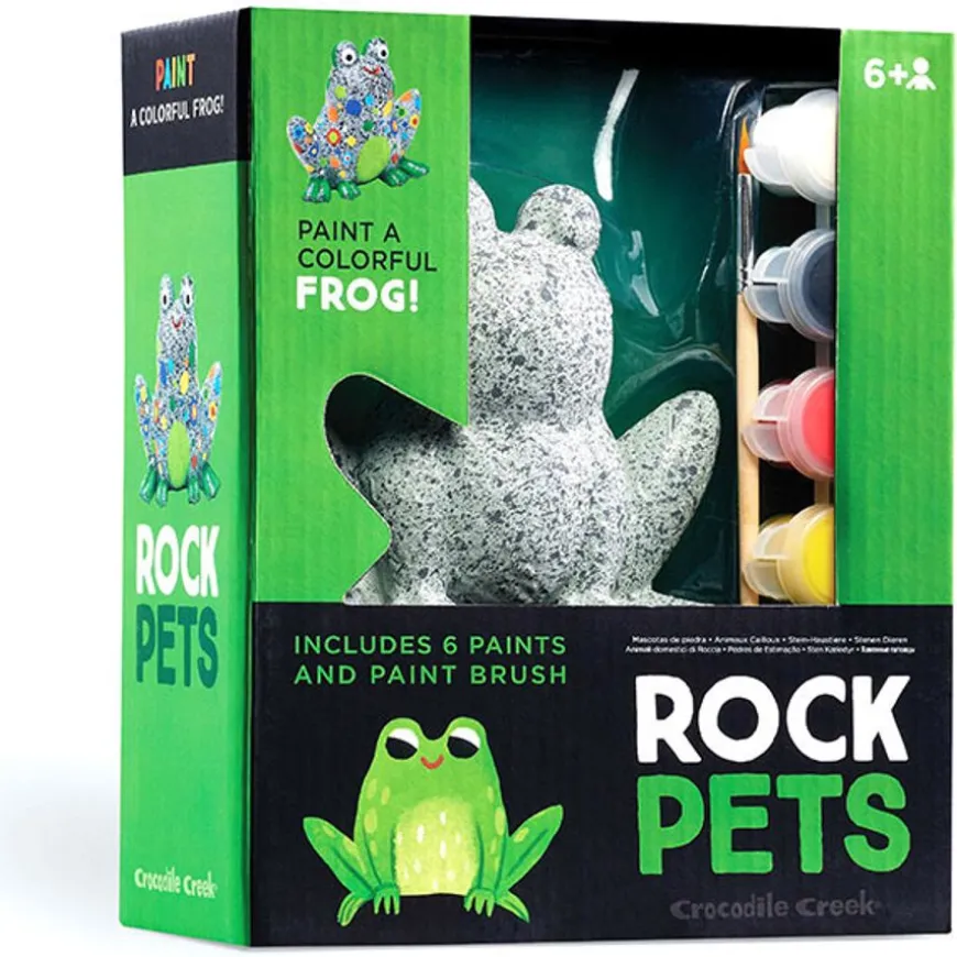 Crocodile Creek Rock Pets Stenen Schilderen Frog