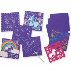 Crocodile Creek Sparkle Kraskaarten Unicorn