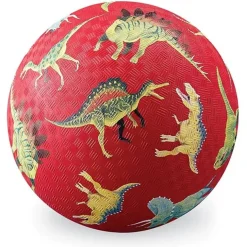 Crocodile Creek Speelbal 18Cm - Dinosaurs Red