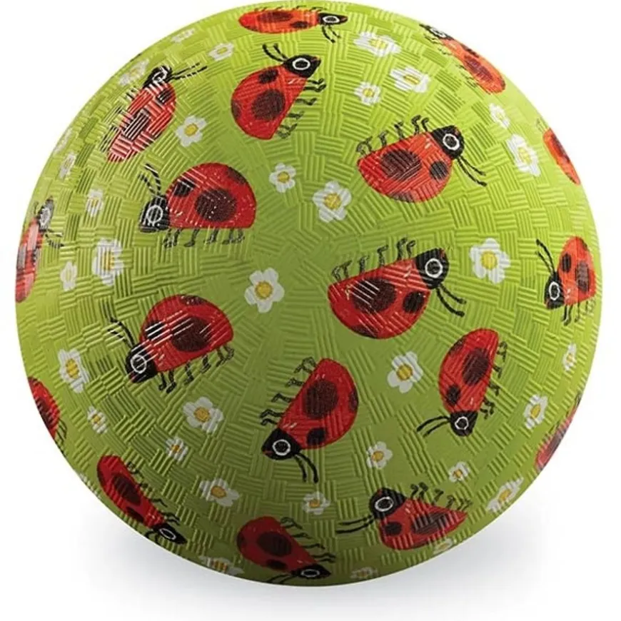 Crocodile Creek Speelbal 18Cm - Ladybugs