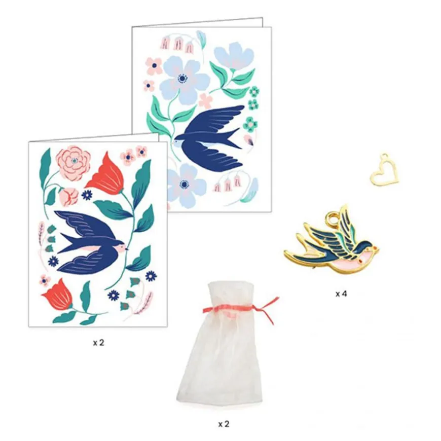 Djeco Armbandjes Maken Bird Ribbons