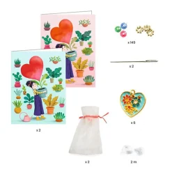 Djeco Armbandjes Maken Heart Threading