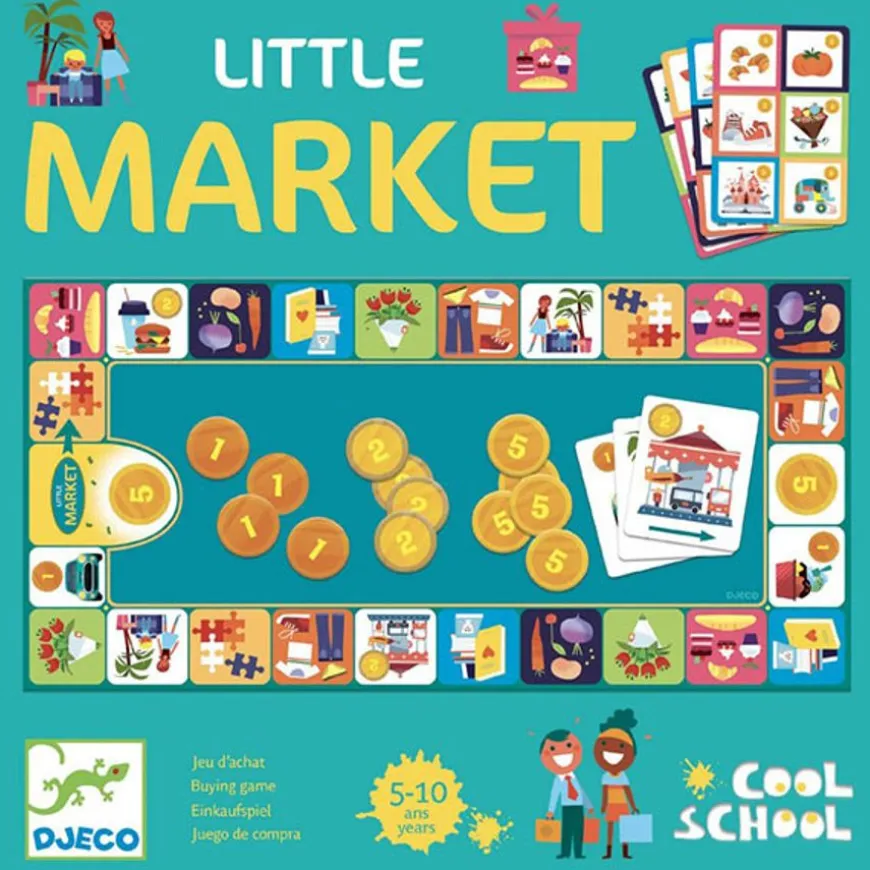 Djeco Boodschappenspel P'Tit Market 5-10Jr