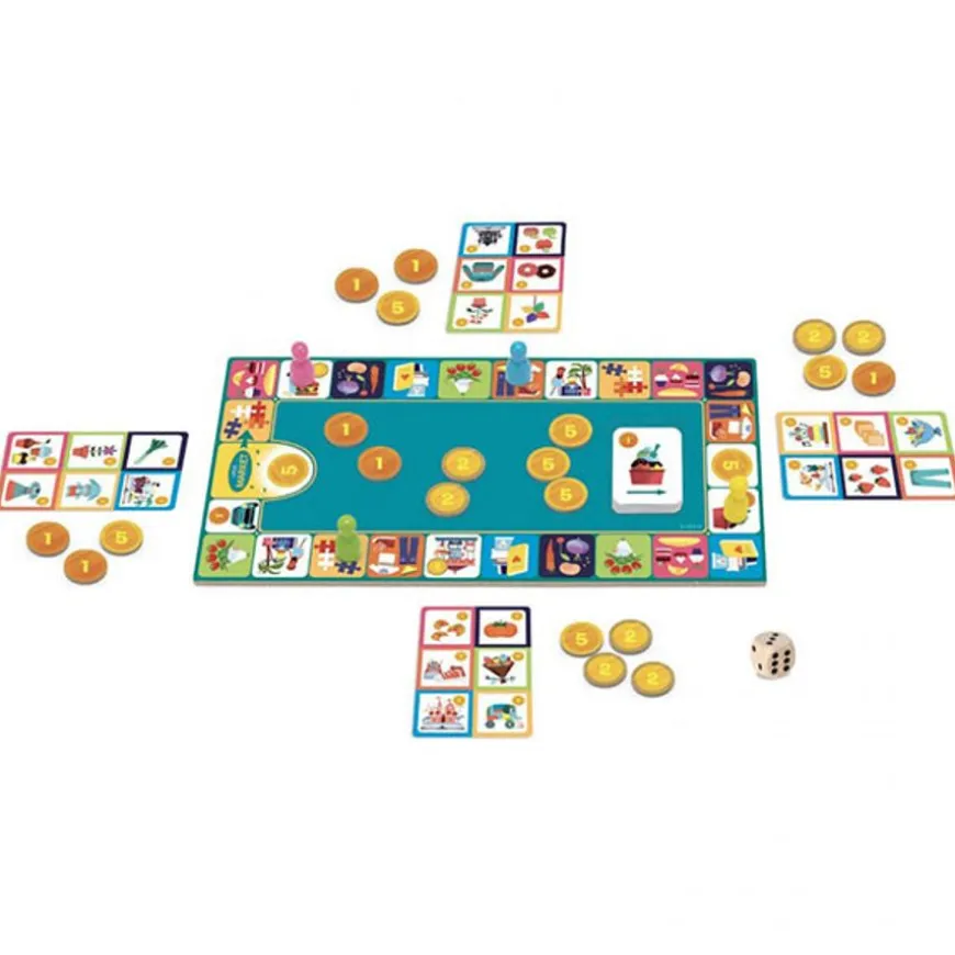 Djeco Boodschappenspel P'Tit Market 5-10Jr