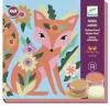 Djeco Gekleurd Zand Glow In The Dark - Dieren