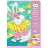 Djeco Glitterschilderijen Dierencarnaval 6-10Jr