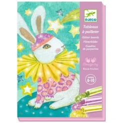 Djeco Glitterschilderijen Dierencarnaval 6-10Jr