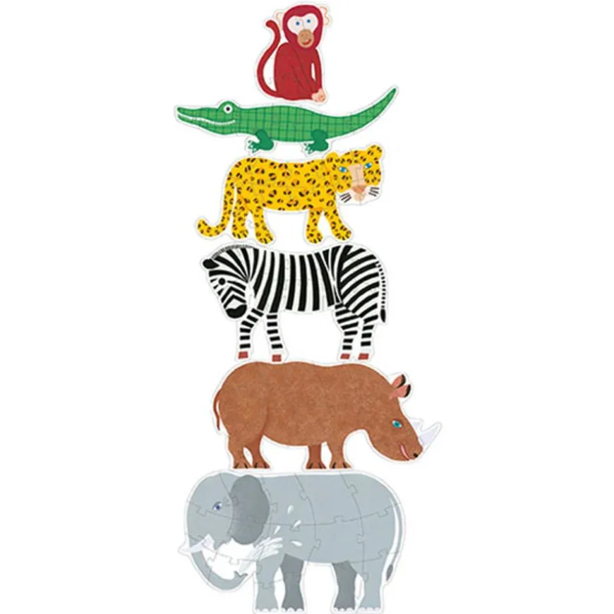 Djeco Jumbo Puzzel Henri En Vrienden 9-12-15St