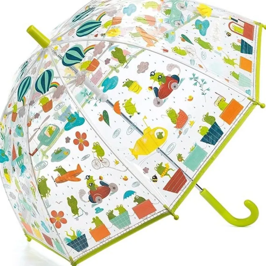 Djeco Kinderparaplu Medium Froglets