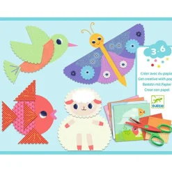 Djeco Knutselen Met Papier En Kartelschaar 3-6Jr