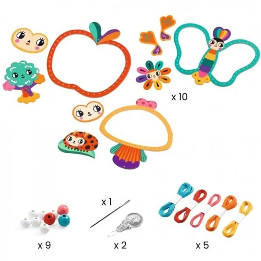 Djeco Knutselpakket Artistic String Tuin +6Jr