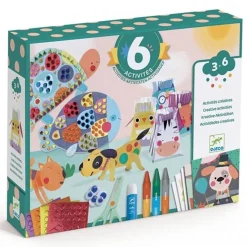 Djeco Knutselpakket Dieren +3Jr