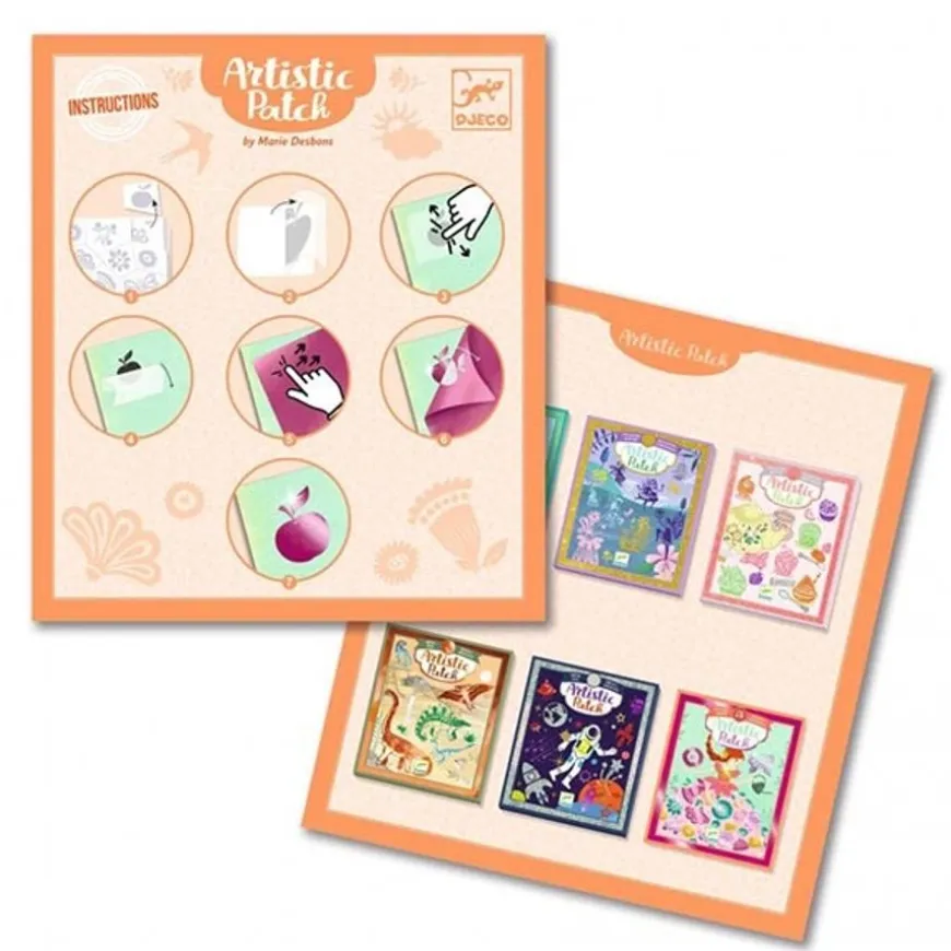 Djeco Knutselpakket Foil Art Jonge Dames +6Jr