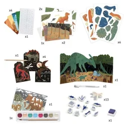 Djeco Knutselpakket The World Of Dinosaurs +6Jr