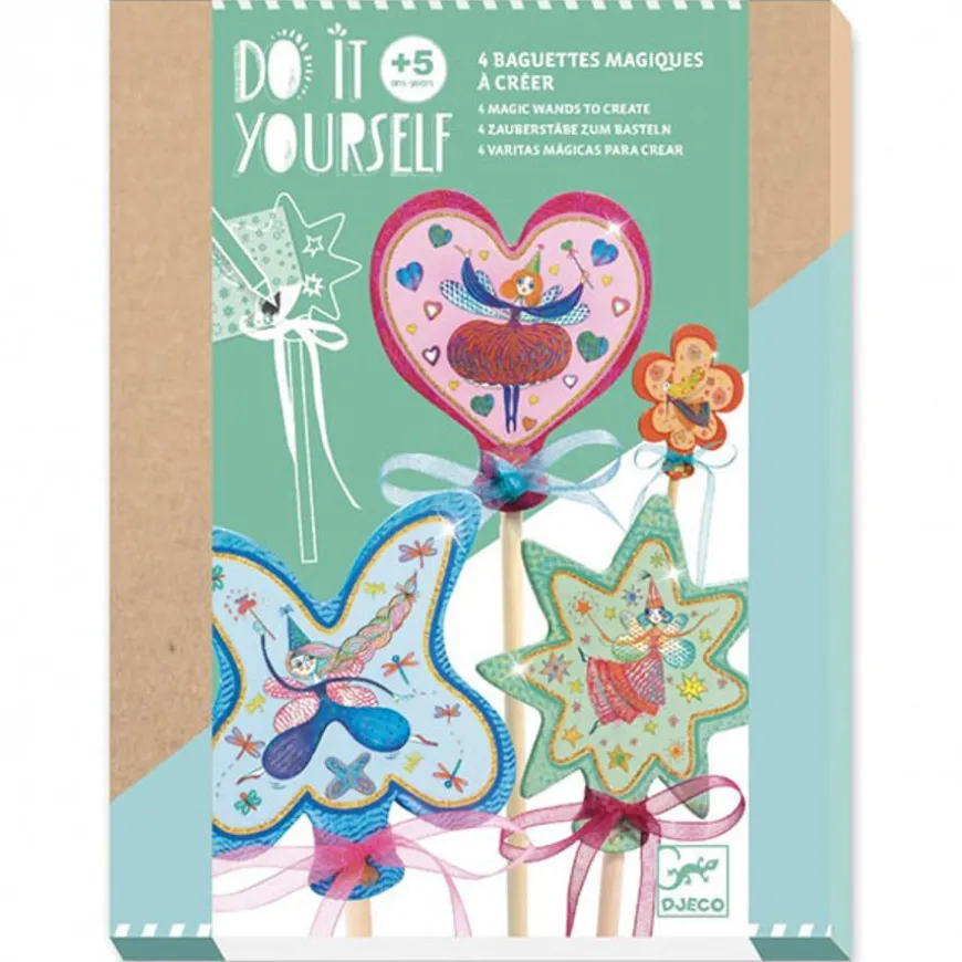 Djeco Knutselpakket Toverstokjes Little Fairies +5 Jr