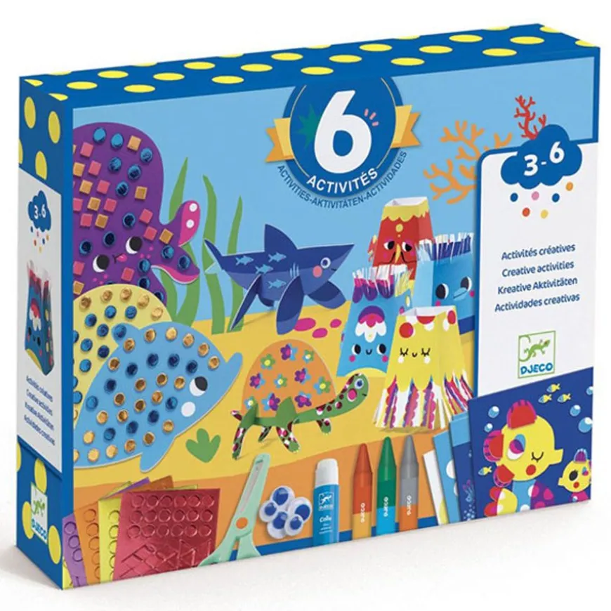 Djeco Knutselpakket Zeeleven +3Jr