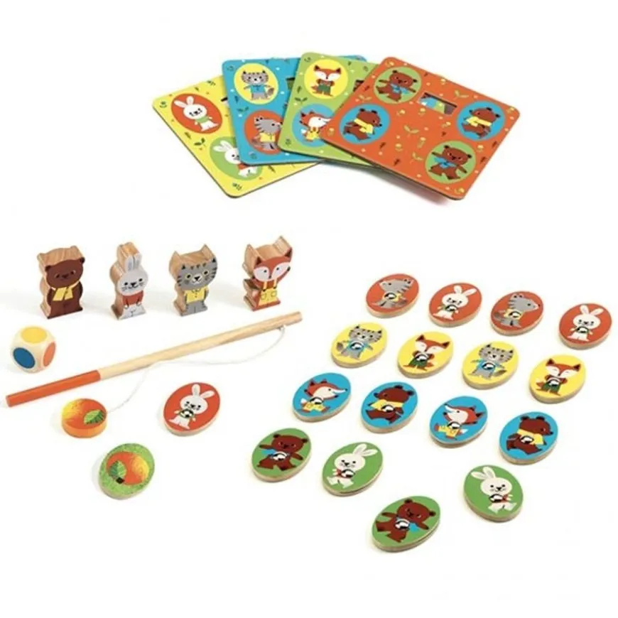 Djeco Ludo Wood Gezelschapsspellen +2Jr