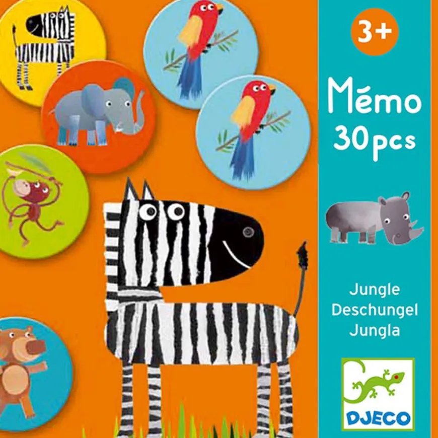 Djeco Memory Jungle +3Jr