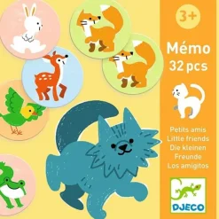 Djeco Memory Kleine Vrienden +3Jr