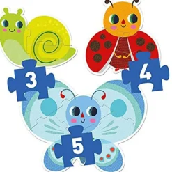 Djeco Primo Puzzel In De Tuin - 3 Legpuzzels
