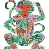 Djeco Puzzel Art Aap 350 Stukjes