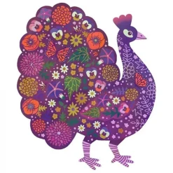 Djeco Puzzel Art Pauw 500 Stukjes