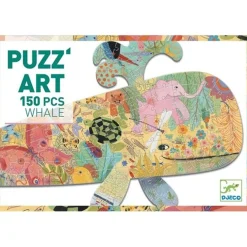 Djeco Puzzel Art Walvis 150 Stukjes