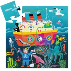 Djeco Puzzel De Vriendencruise 16 Stukjes